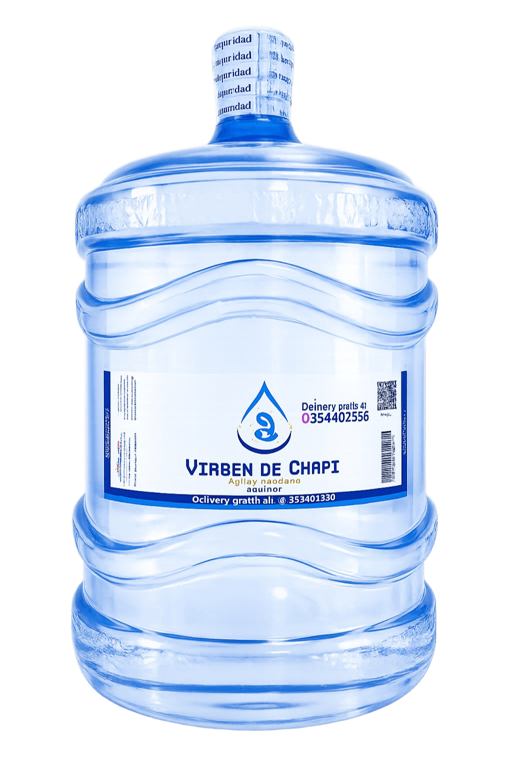 Agua Virgen de Chapi Bidón de 20 Litros sin Caño