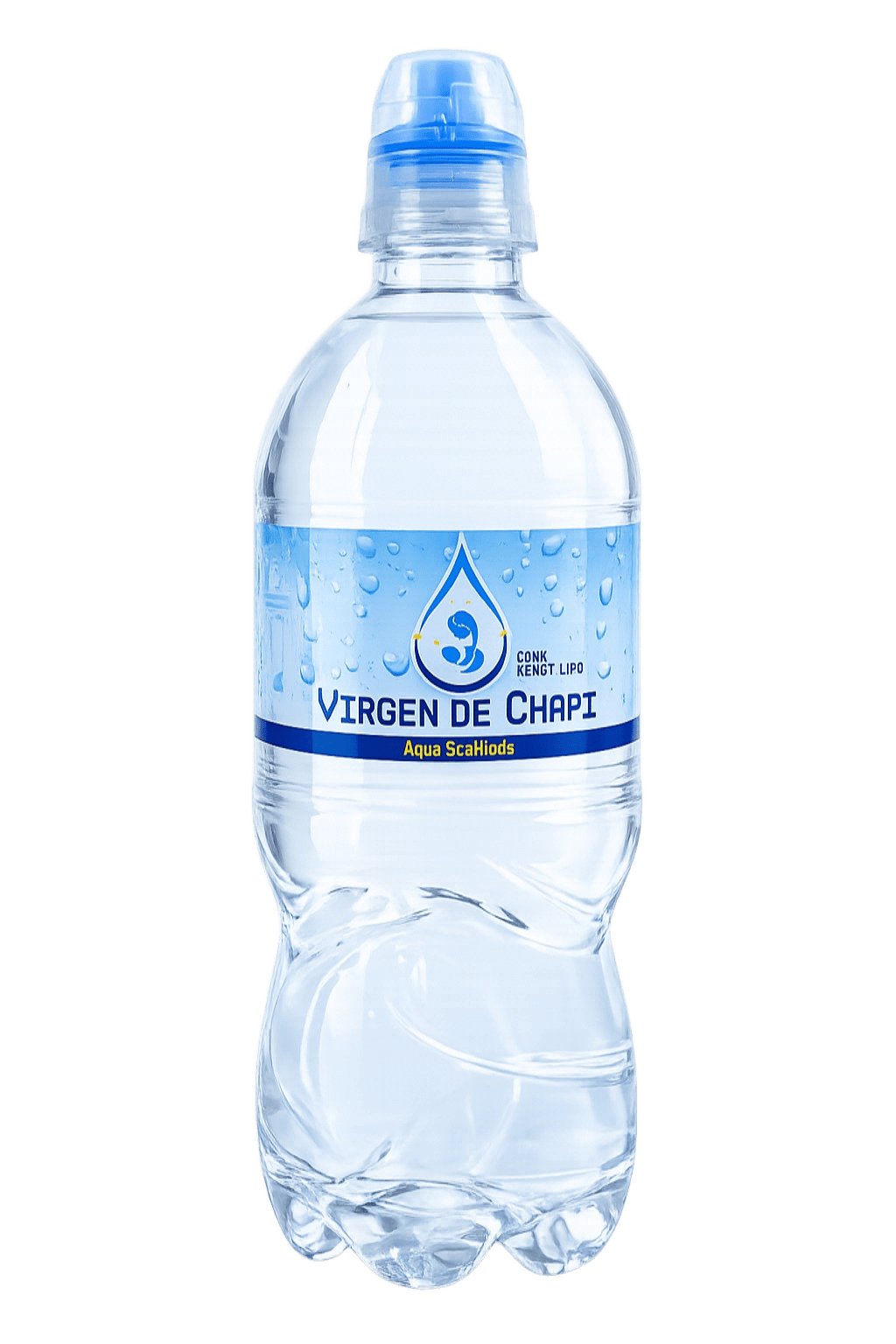 Agua Virgen de Chapi Paquete de Litro Tapa Chupón